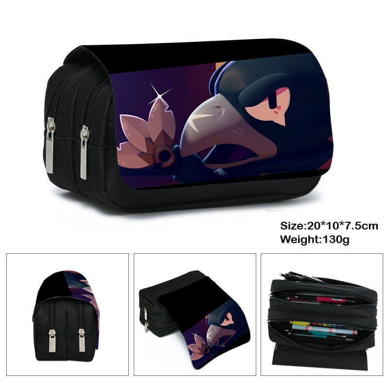 Crow Brawl Stars Pencil Case