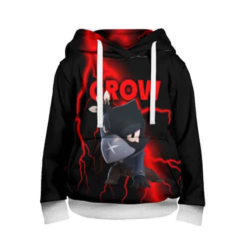 Lightning Crow Brawl Stars Hoodie & Sweatshirts - Image 2