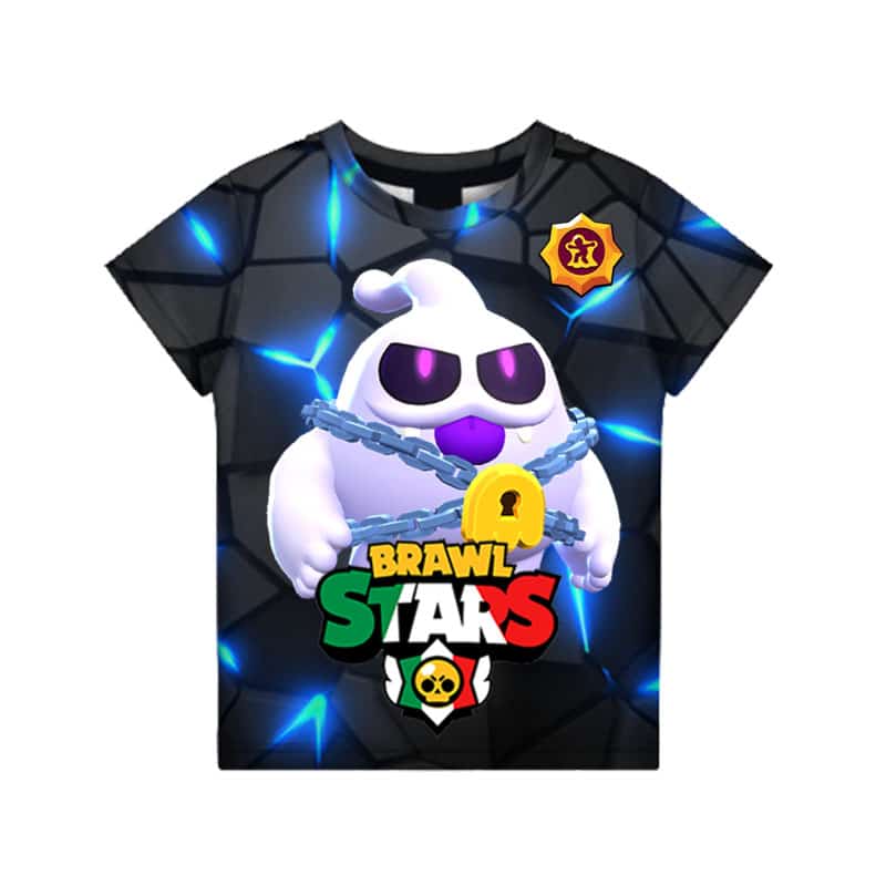Brawl Stars T-shirt Ghost Squeak Super Sticky