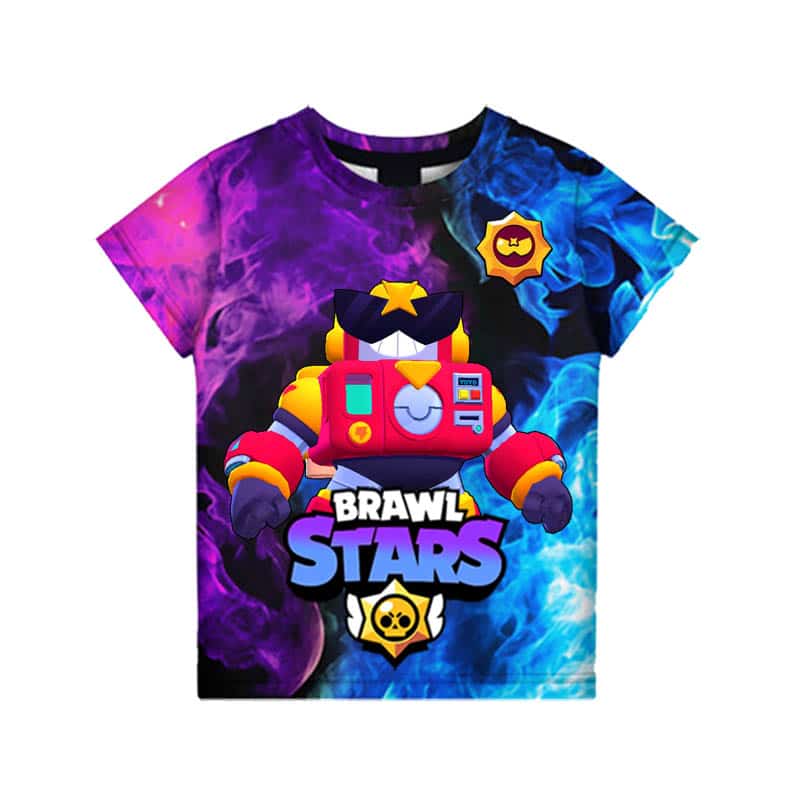 T-shirt Tees Brawl Stars Surge Serve Ice Cold Wattson