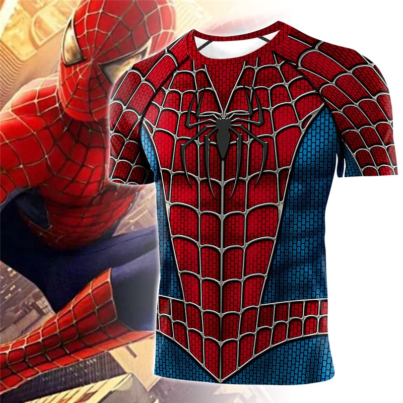 Spiderman Graphic Compression T-Shirt