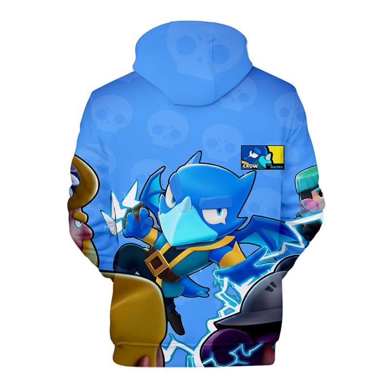 Brawl Stars Crow Raven Summer T-Shirt Tops - Image 27