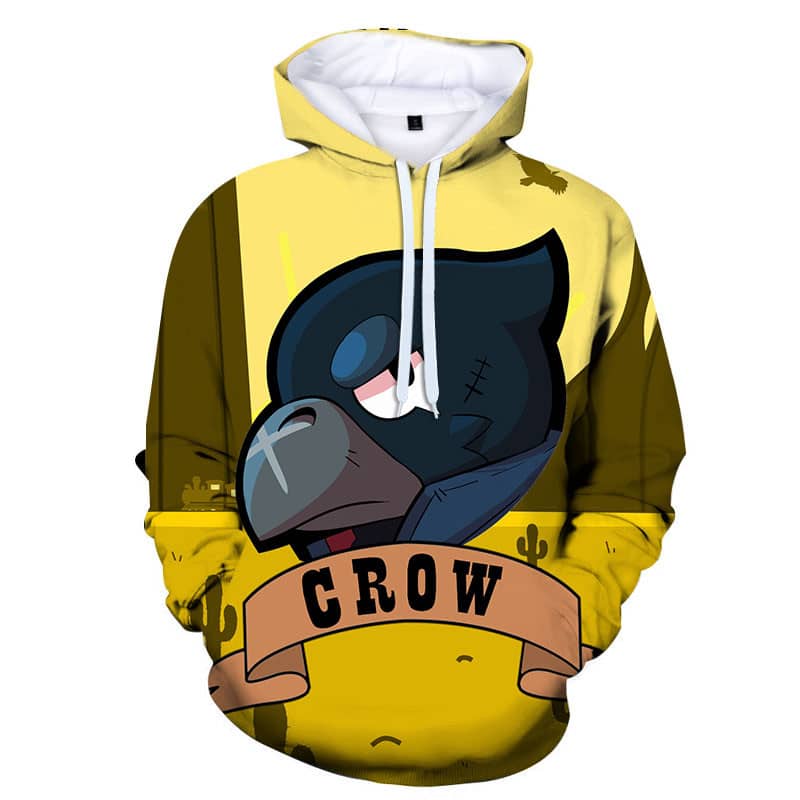 Brawl Stars Crow Raven Summer T-Shirt Tops - Image 13