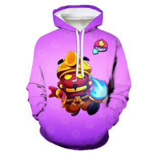 Brawl Stars Hoodie Sweatshirt Default Gene