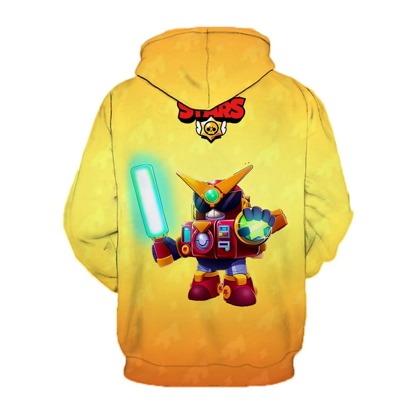 Brawl Stars Surge Hoodie Sweatshirt - Image 4