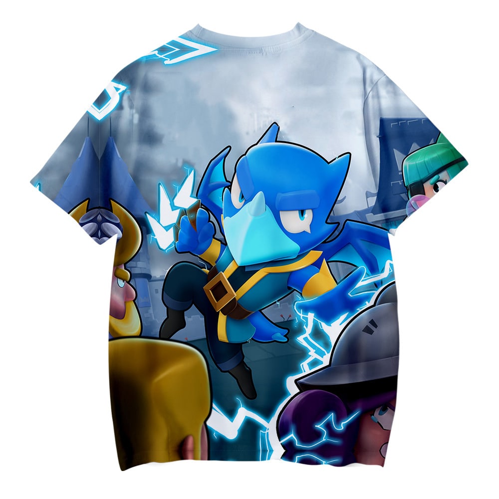 Summer Tops T-Shirt Tees Brawl Stars Crow - Image 2