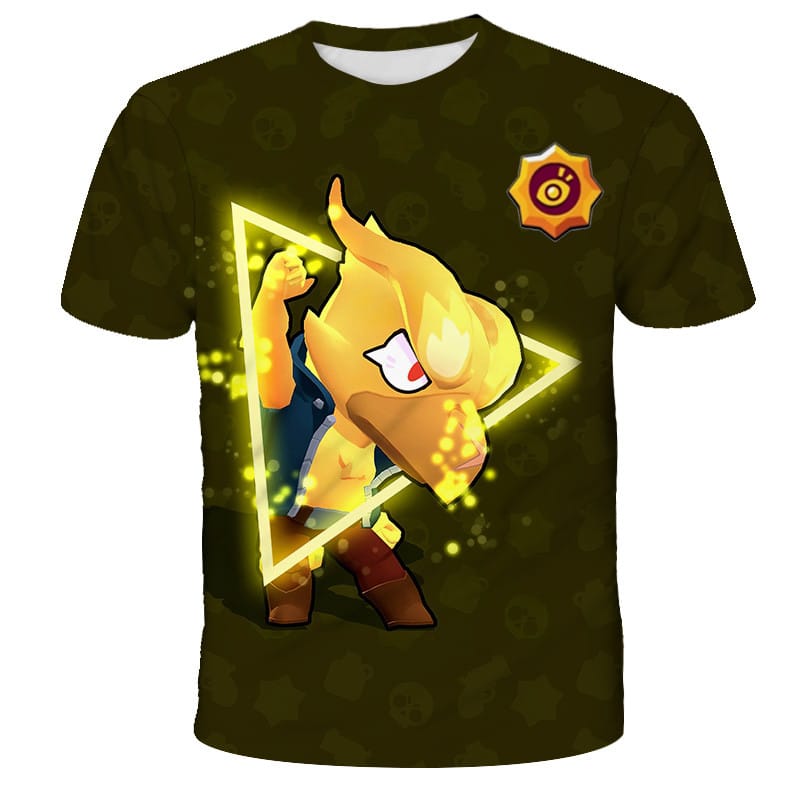 Brawl Stars Mecha Crow T-Shirt Tees Summer - Image 19