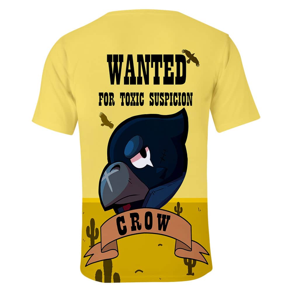 Brawl Stars Mecha Crow T-Shirt Tees Summer - Image 17