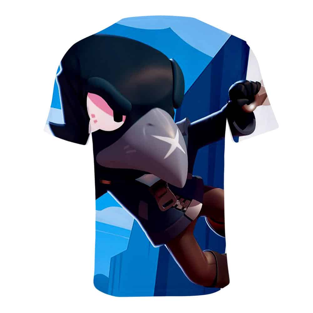 Brawl Stars Mecha Crow T-Shirt Tees Summer - Image 15