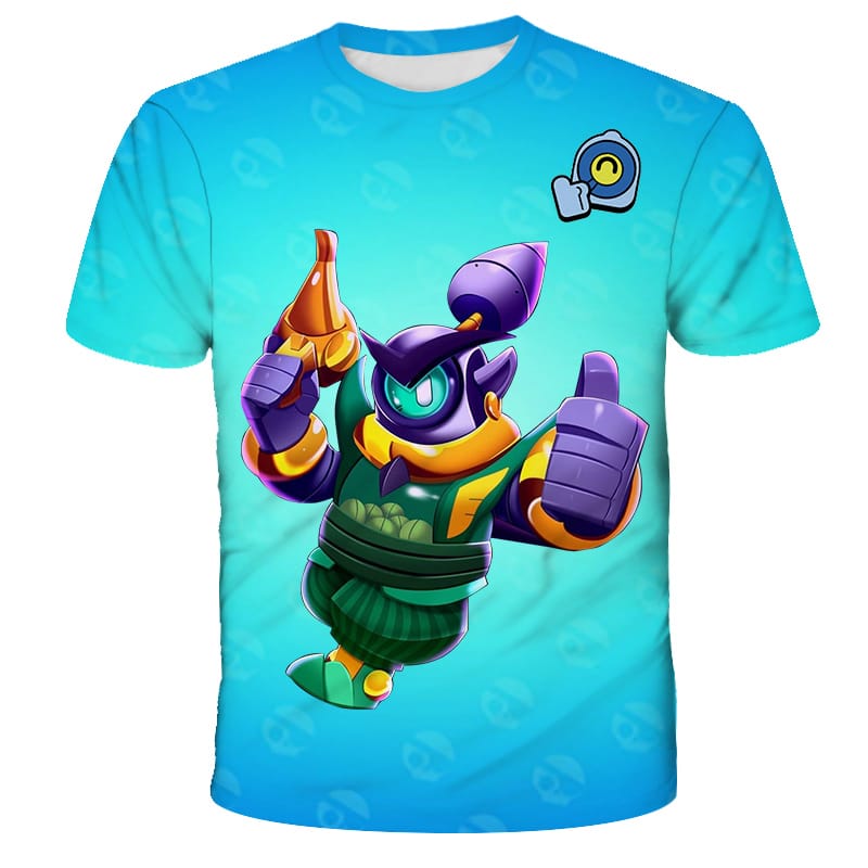 Brawl Stars T-Shirt Tees Default Rico