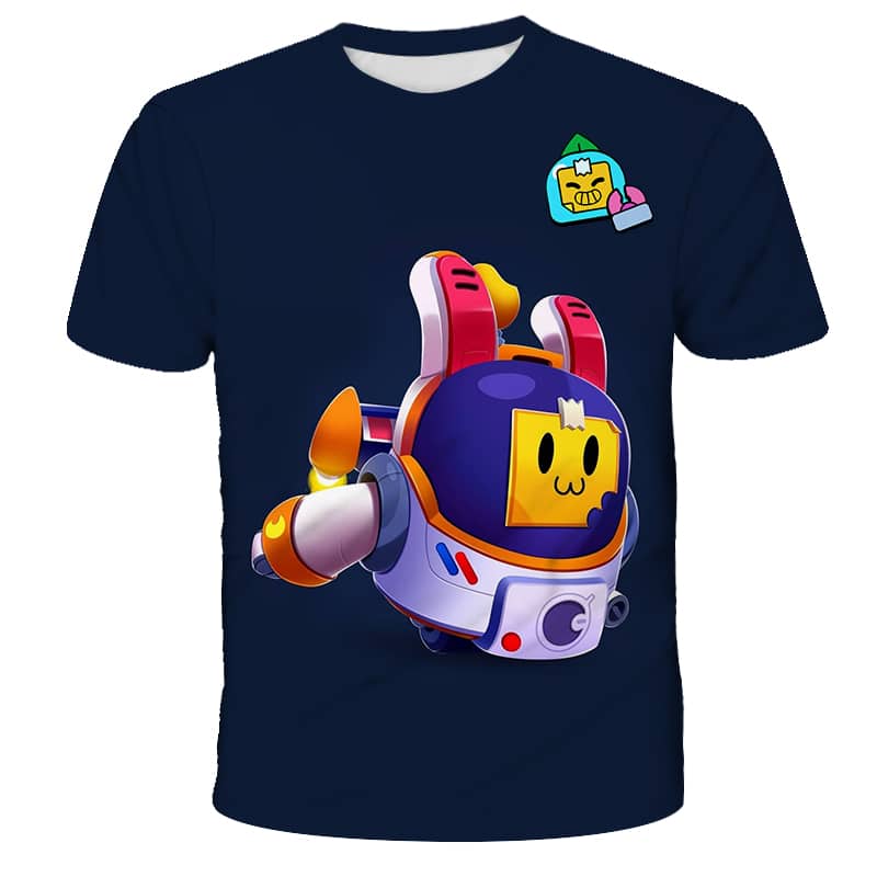 Brawl Stars Summer T-Shirt Tees Lunar Sprout