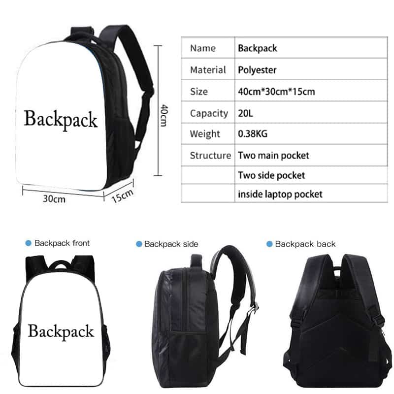 Brawl Stars Backpack: Default Crow Schoolbag - Image 2