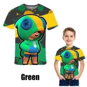 Brawl Stars Leon Summer T-Shirt Tops