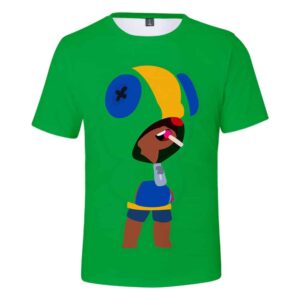 Default Leon Brawl Stars Summer T-Shirt Tops