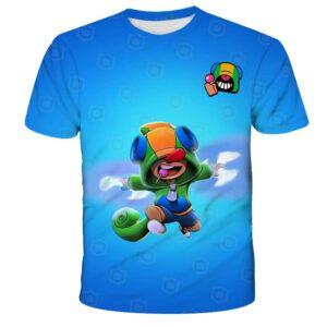 Leon Brawl Stars Summer T-Shirt Tops