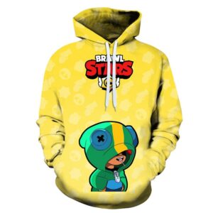 Default Leon Brawl Stars Hoodie Clothes