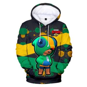 Leon Default Brawl Stars Clothes Hoodie