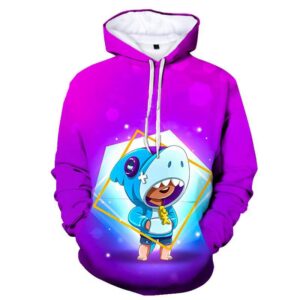 Leon Shark Brawl Stars Sweatshirt Clothes