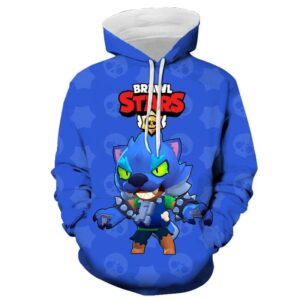 Leon Werewolf Brawl Stars Hoodie Tops