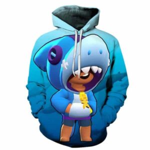 Shark Leon Brawl Stars Sweatshirt Clothes