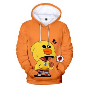Leon Sally Brawl Stars Hoodie Sweatshirt Clothes