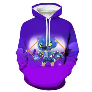 Werewolf Leon Brawl Stars Hoodie Tops