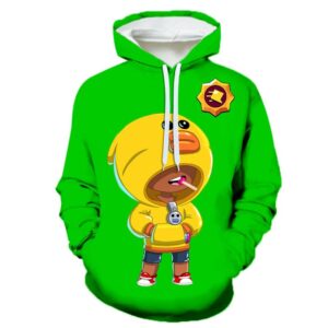Brawl Stars Leon Sally Hoodie Sweatshirt Clothes
