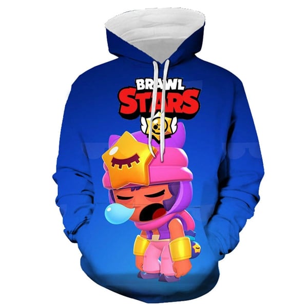 Brawl Stars Hoodie Sweatshirt Cute Sleep Sandy