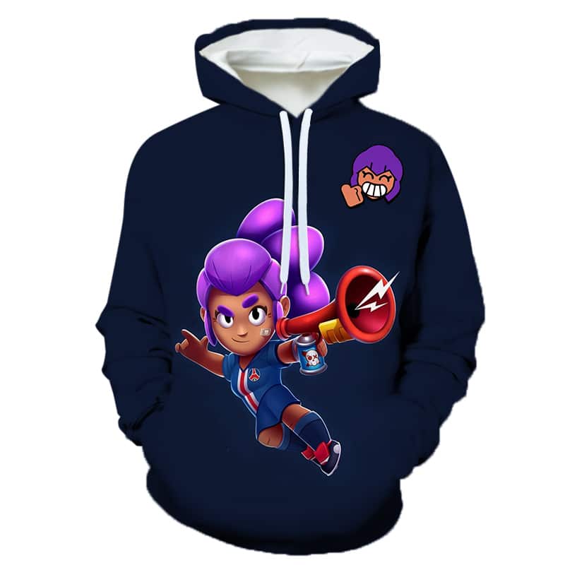 Brawl Stars T-Shirt Tees Default Shelly - Image 6
