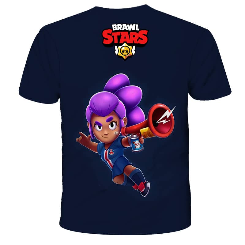 Brawl Stars T-Shirt Tees Default Shelly - Image 2