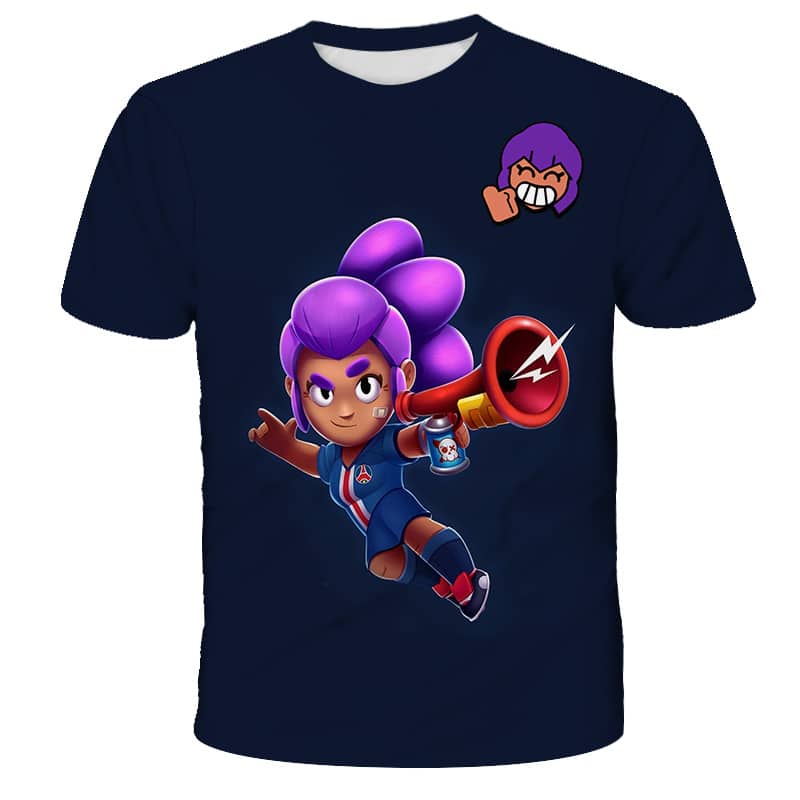 Brawl Stars T-Shirt Tees Default Shelly