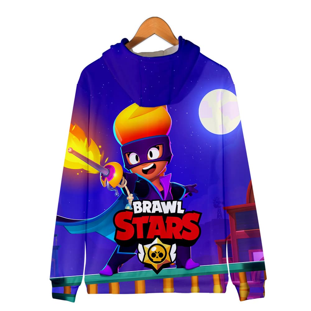 Brawl Stars Zipper-up Hoodie Sweatshirt Amber - Image 2