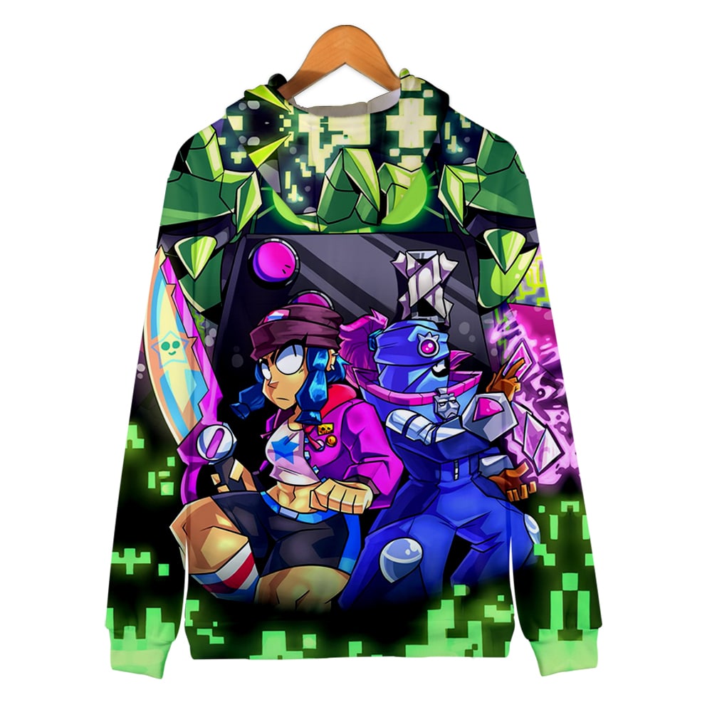 Brawl Stars Zipper-up Sweatshirt Heroine Bibi - Image 7
