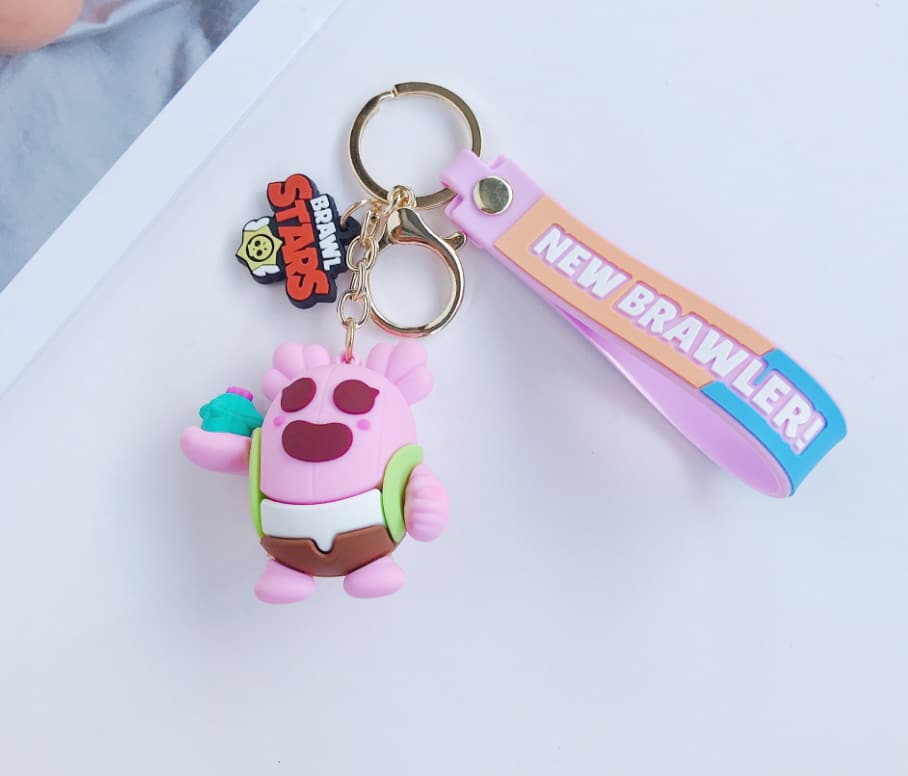 Brawl Stars Keychain Sakura Spike Key Chain - Image 4