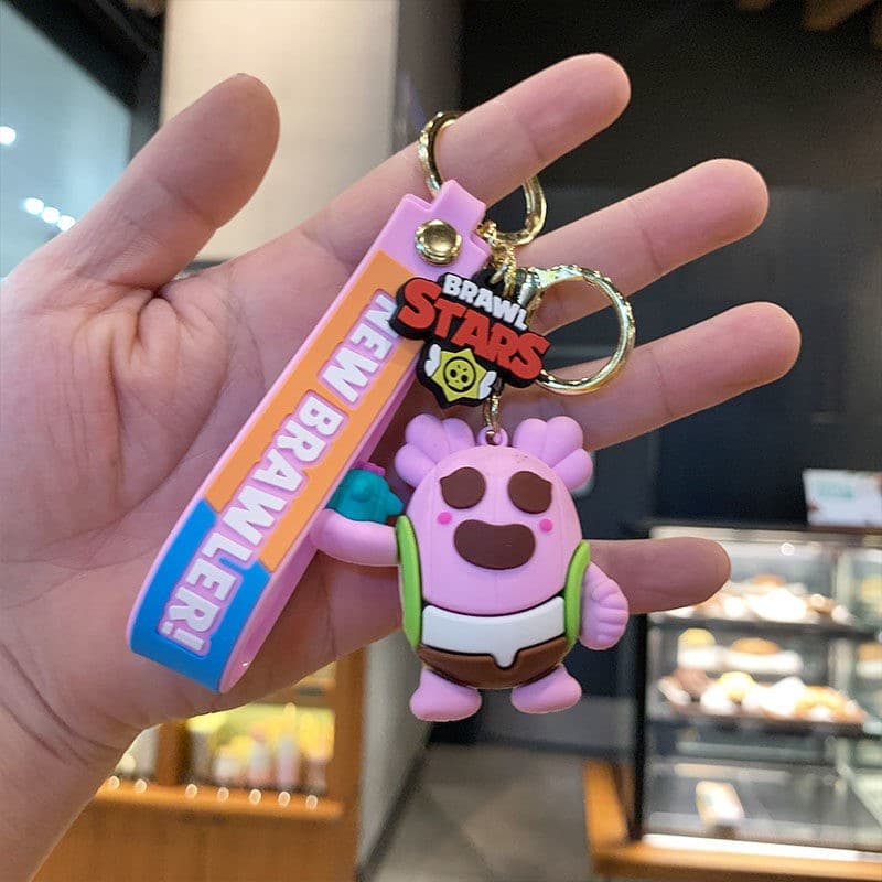 Brawl Stars Keychain Sakura Spike Key Chain - Image 2