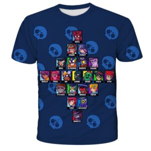 Brawl Stars T-shirt All Character Leon Tees