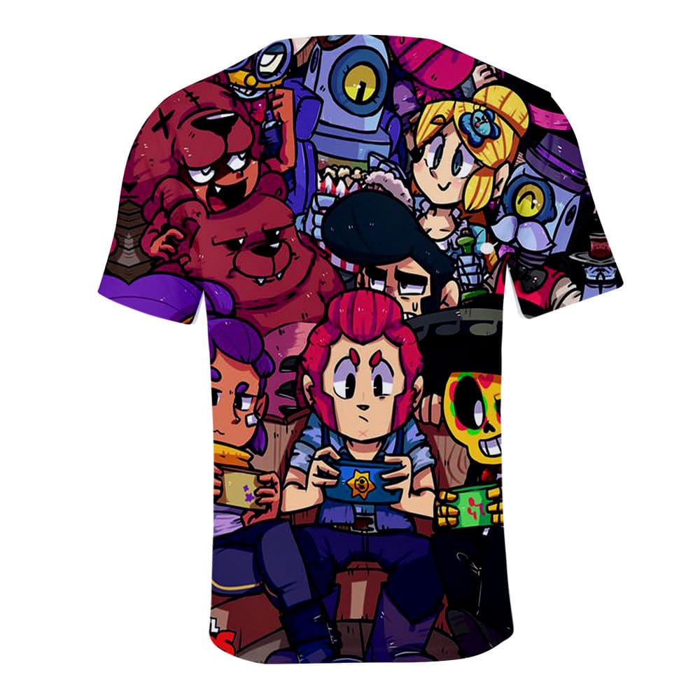 Brawl Stars T-shirt Nita Beat Colt Piper All Character - Image 2