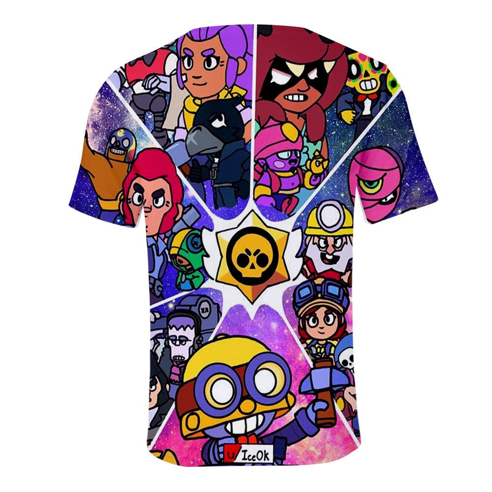 Brawl Stars T-shirt All Character El Primo Gene - Image 2