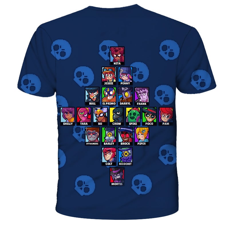 Brawl Stars T-shirt All Character Leon Tees - Image 2