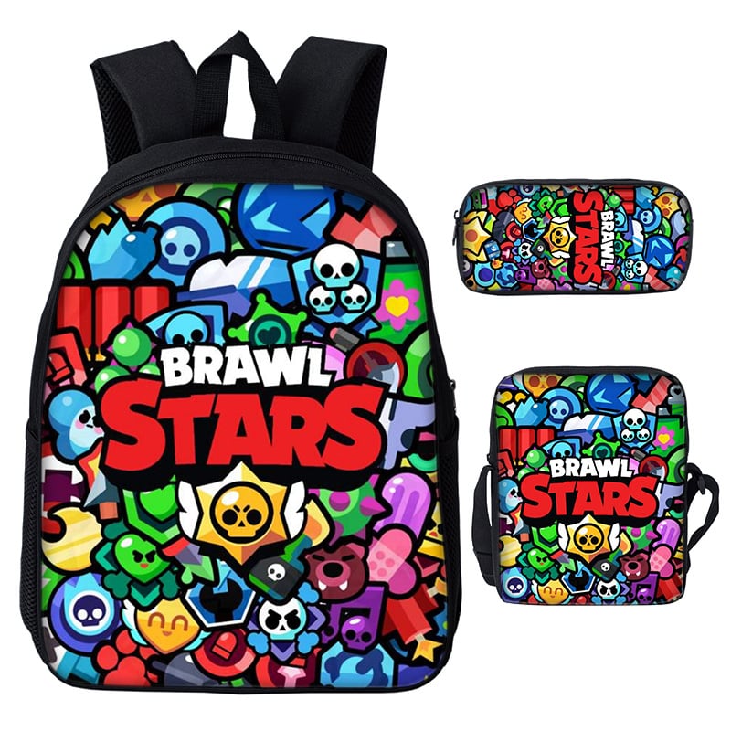 Shark Leon Brawl Stars SchoolBag Set - Image 31