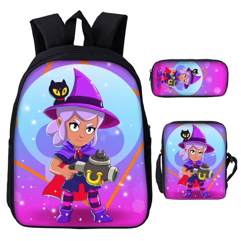 Shark Leon Brawl Stars SchoolBag Set - Image 20