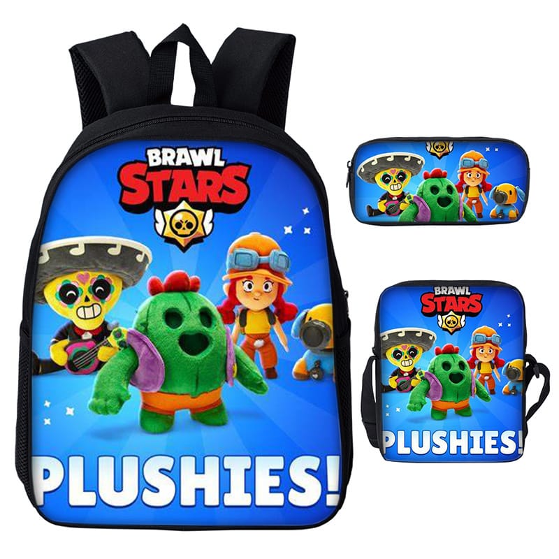 Shark Leon Brawl Stars SchoolBag Set - Image 19