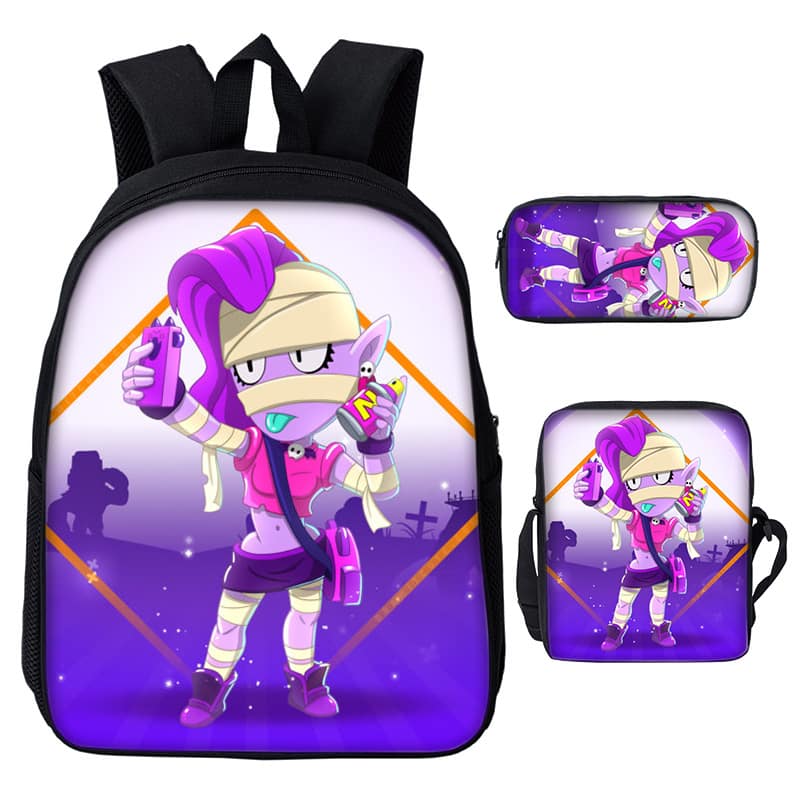 Shark Leon Brawl Stars SchoolBag Set - Image 16