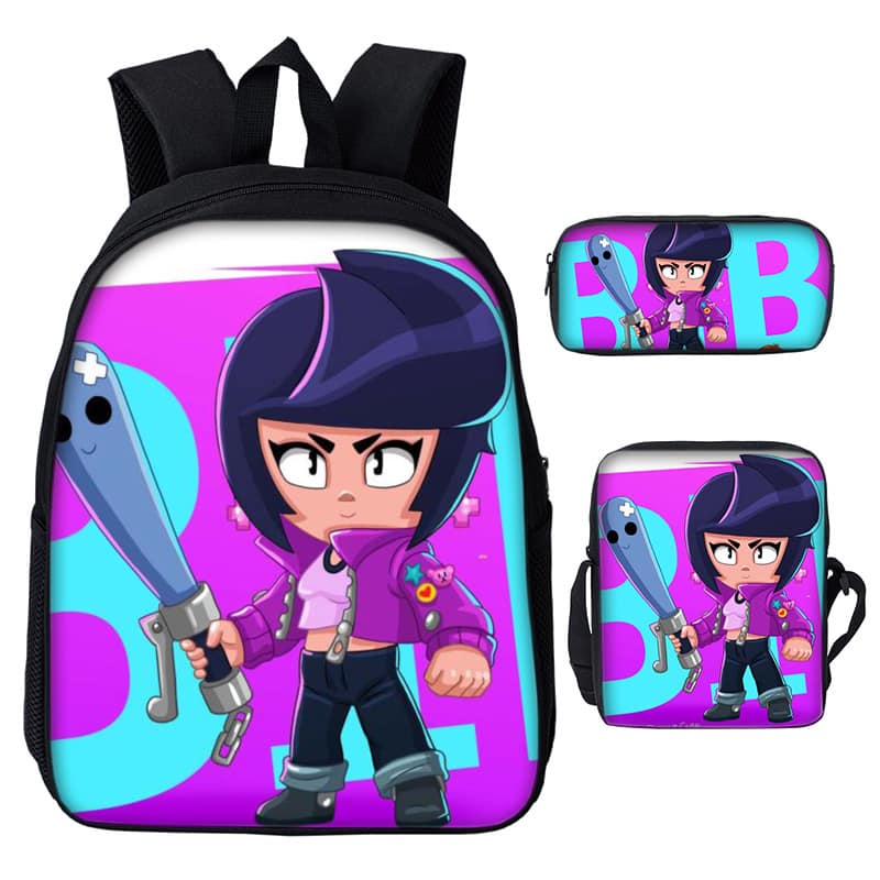 Shark Leon Brawl Stars SchoolBag Set - Image 11