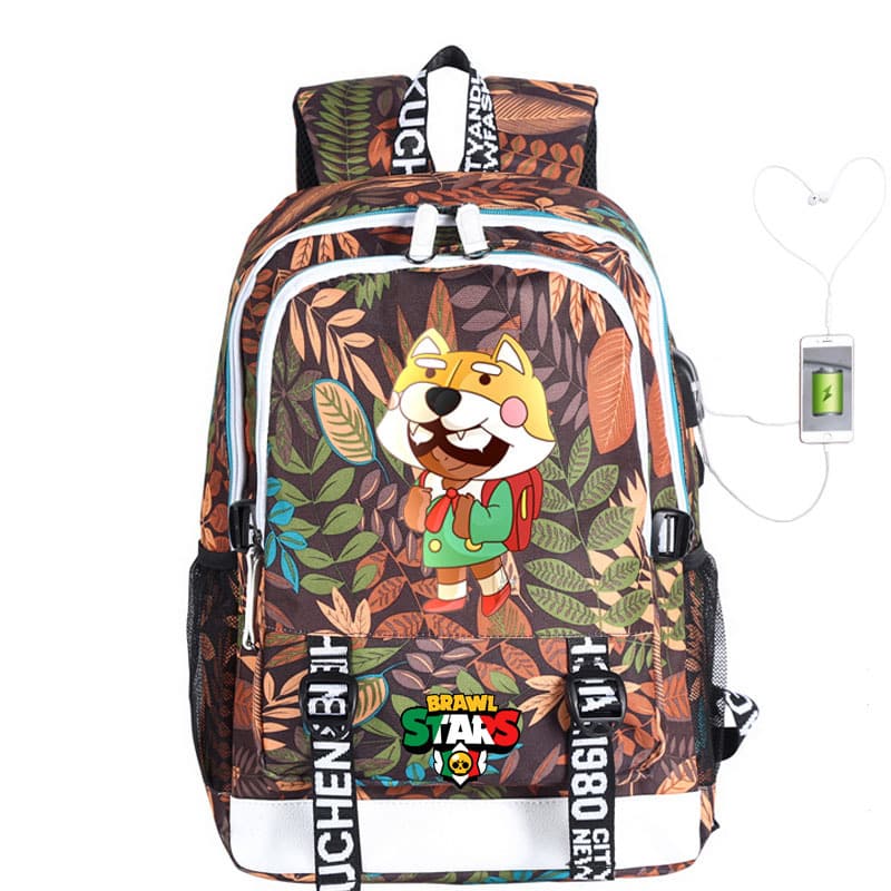 Shiba Brawl Stars School Backpacks - Image 16