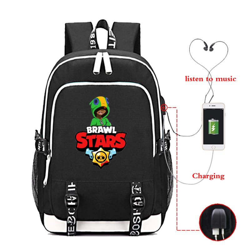 Leon Brawl Stars Backpacks for School Students - Image 9