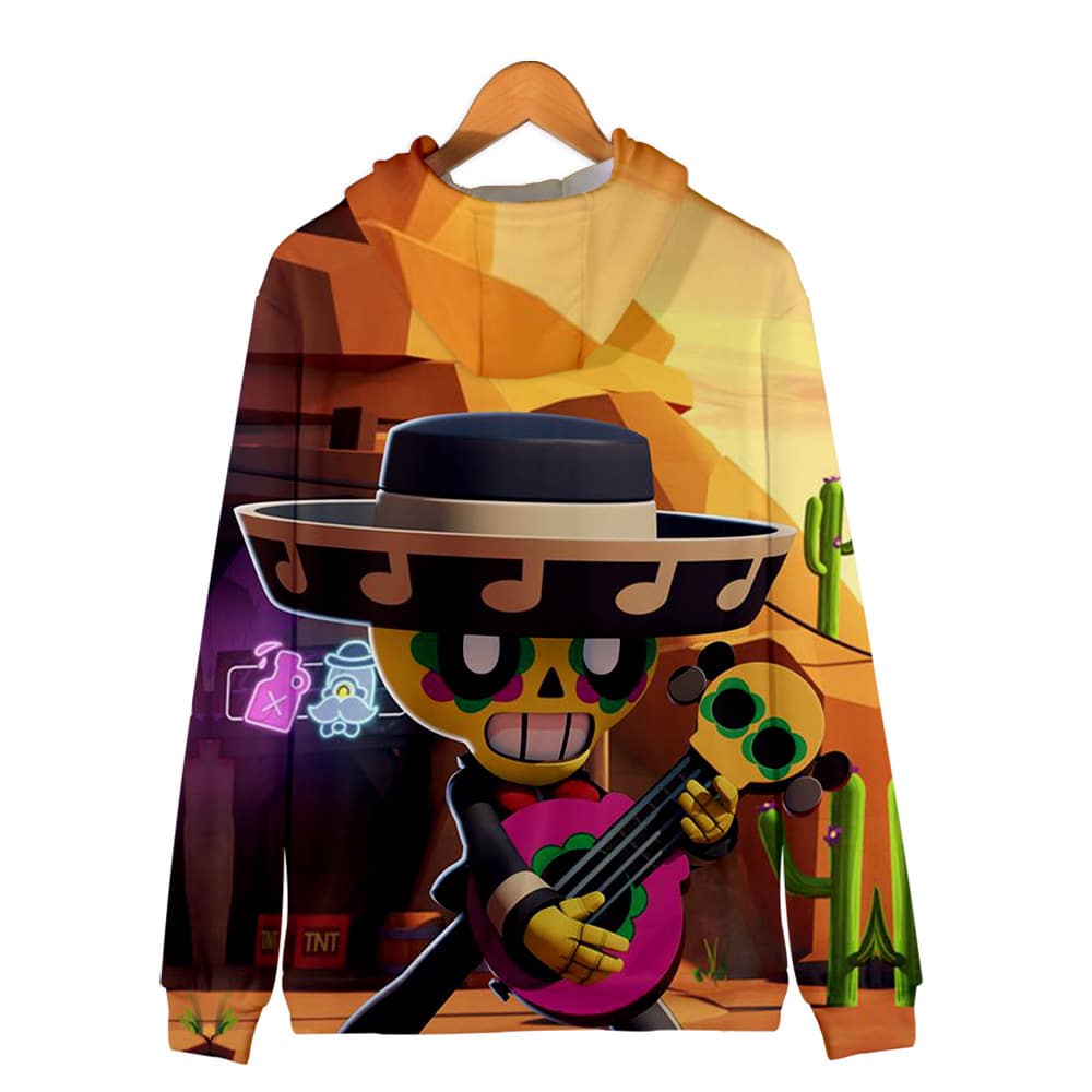 Brawl Stars Zipper-up Sweatshirt Default Poco - Image 2