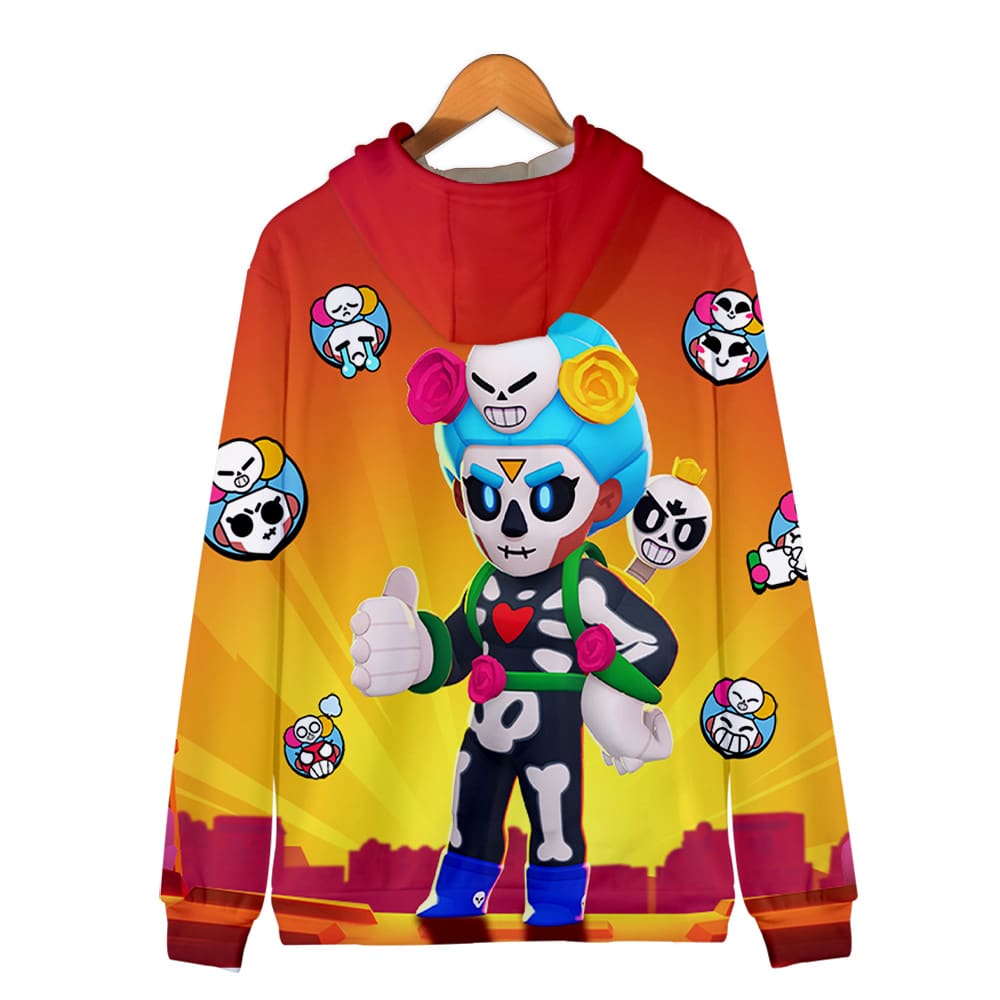 Brawl Stars Zipper-up Sweatshirt O Ween Rosa - Image 2