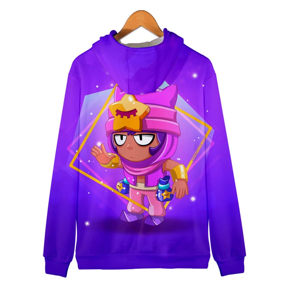 Brawl Stars Zipper-up Hoodie Sleepy Sandy - Image 10