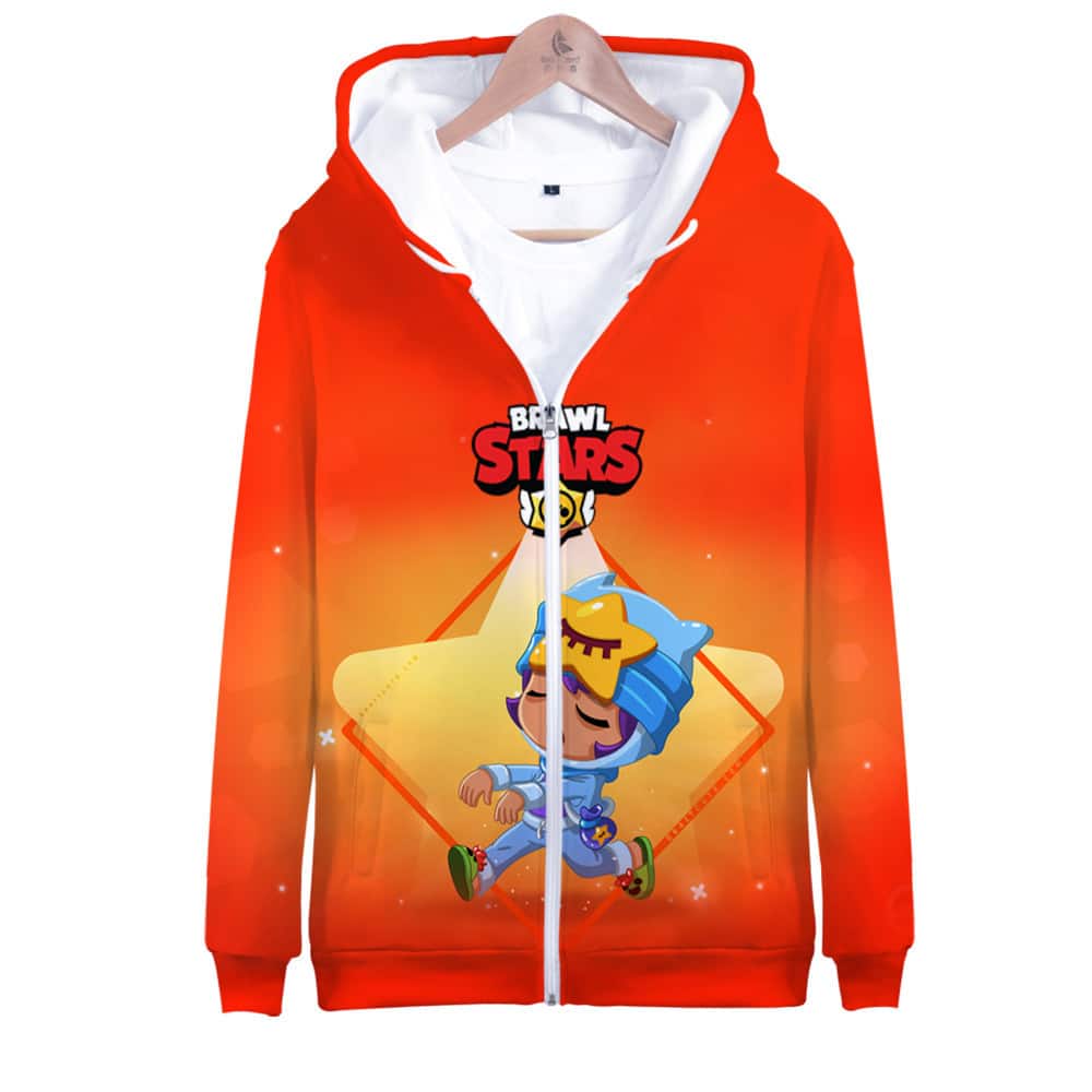 Brawl Stars Zipper-up Hoodie Sleepy Sandy - Image 8